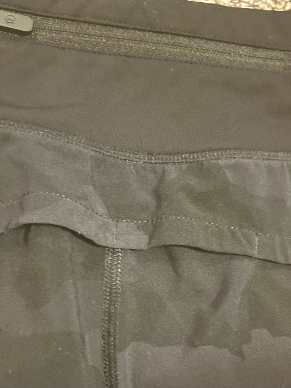 LULULEMON 2 Women’s Camo Performance Running Shorts With Zipper Pocket symbol - Picture 5 of 8